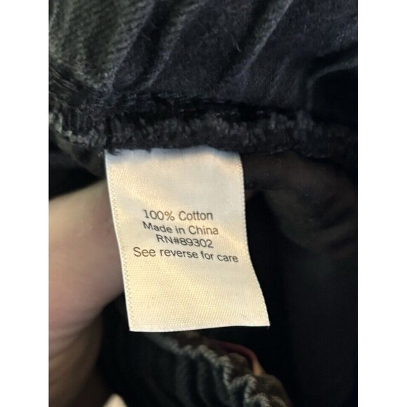 SO! Super High Rise Jogger Black Elastic Waist 17/33 100% Cotton Juniors Jeans - Picture 4 of 5